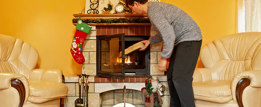 Gas to Wood-Burning Fireplace Conversion Services in Grandville, Michigan