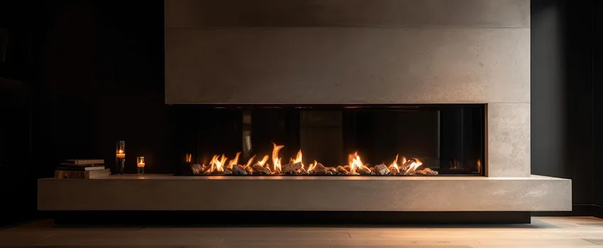 Gas Fireplace Ember Bed Design Services in Grandville, Michigan