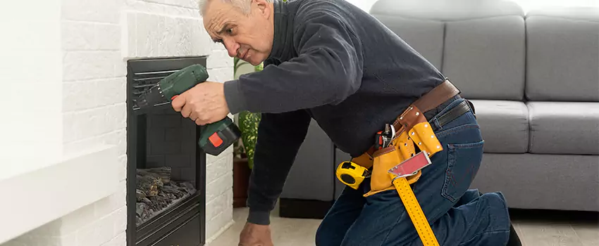 New Indoor Fireplace Installation in Grandville, Michigan
