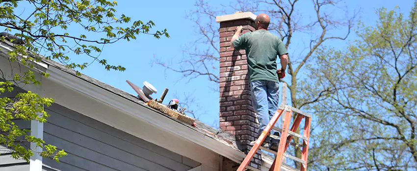 Vinyl and PVC Chimney Flashing Installation in Grandville, MI